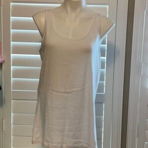 Time and Tru Tan Cream Tank Top